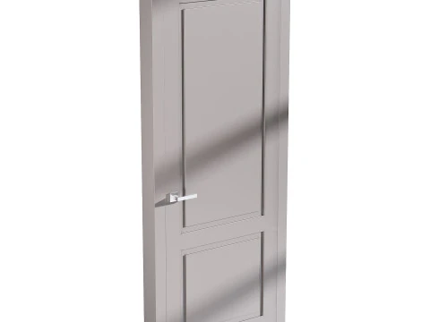 Modern entrance door 90 3D Model