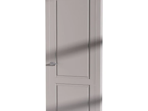 Modern entrance door 90 3D Model