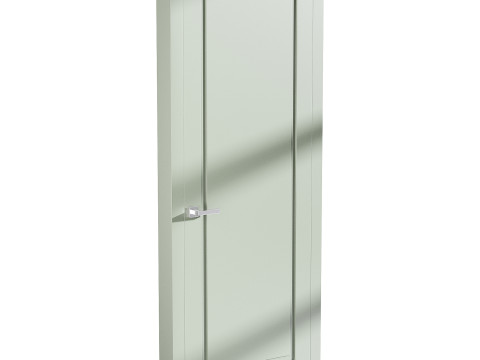 Modern entrance door 90 3D 模型