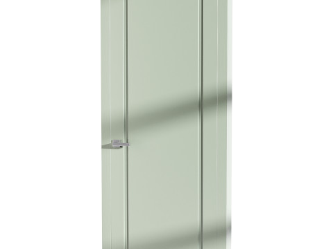 Modern entrance door 90 3D 模型
