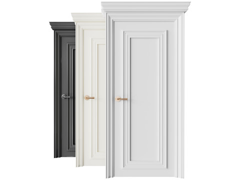 MODERN INTERIOR DOOR 3D Model