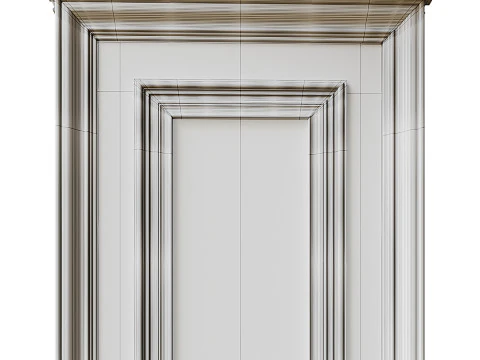 MODERN INTERIOR DOOR 3D Model