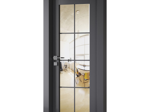 Modern Interior Door 4 3D Модель