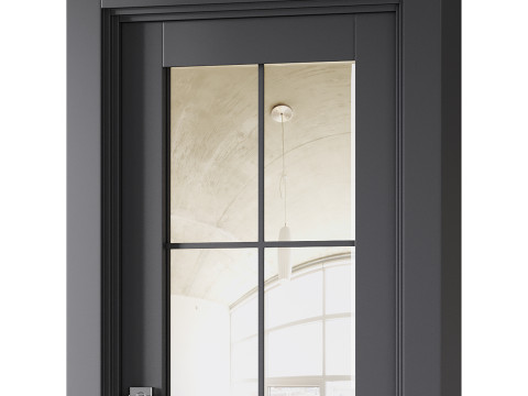 Modern Interior Door 4 3D Модель