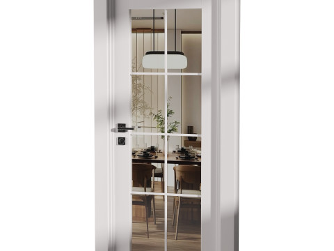 Modern Interior Door 4 3D Модель