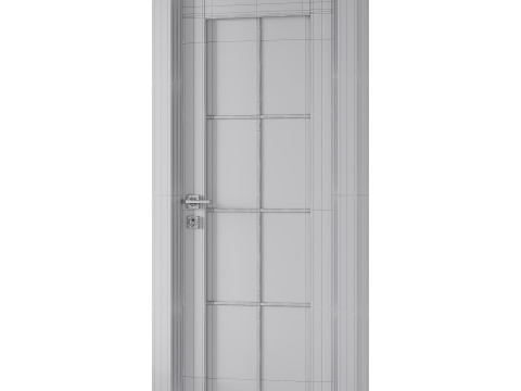 Modern Interior Door 4 3D Модель