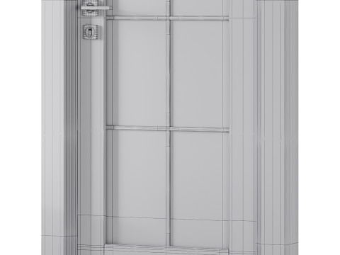 Modern Interior Door 4 3D Модель