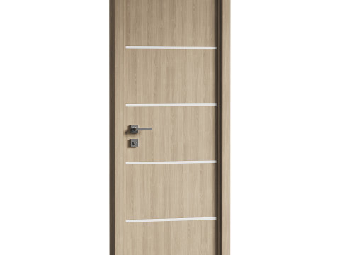 MODERN INTERIOR DOOR 12 Modelo 3D