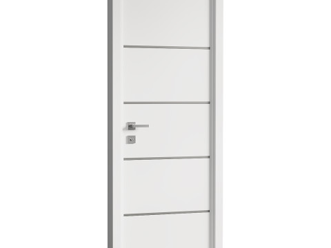 MODERN INTERIOR DOOR 12 Modelo 3D