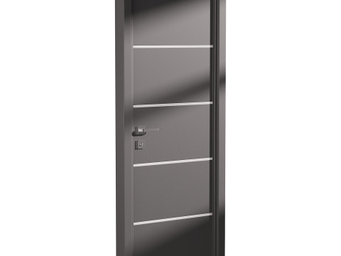 MODERN INTERIOR DOOR 12 Modelo 3D