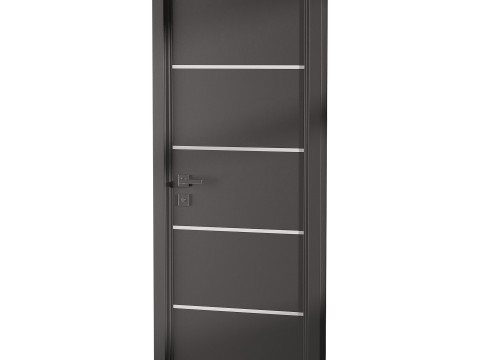 MODERN INTERIOR DOOR 12 Modelo 3D