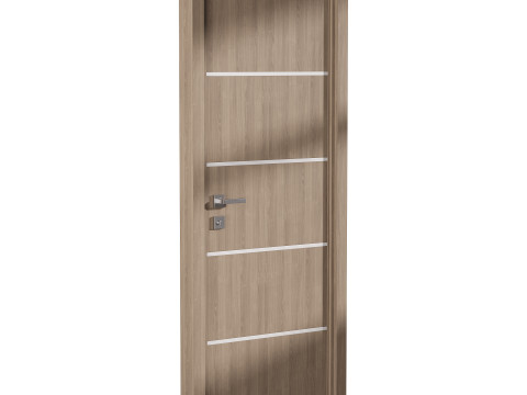 MODERN INTERIOR DOOR 12 Modelo 3D