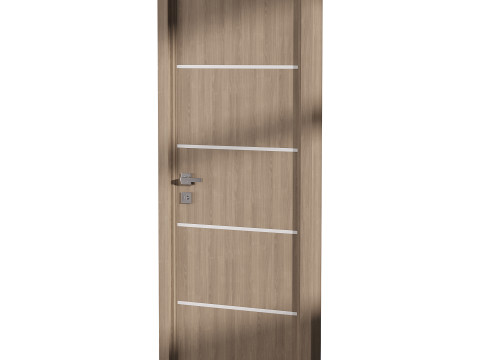 MODERN INTERIOR DOOR 12 Modelo 3D