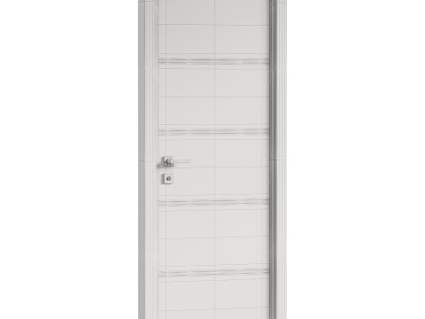 MODERN INTERIOR DOOR 12 Modelo 3D