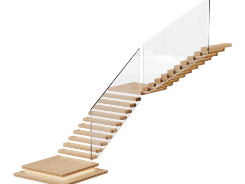 Stairs 3D Model