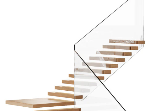 Stairs 3D Model