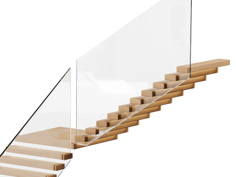 Stairs 3D Model
