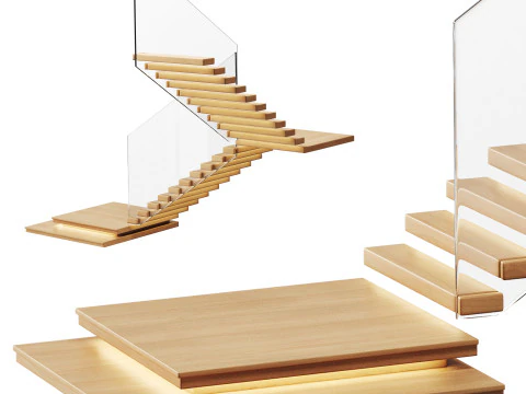 Stairs 3D Model