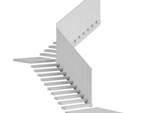 Stairs 3D Model