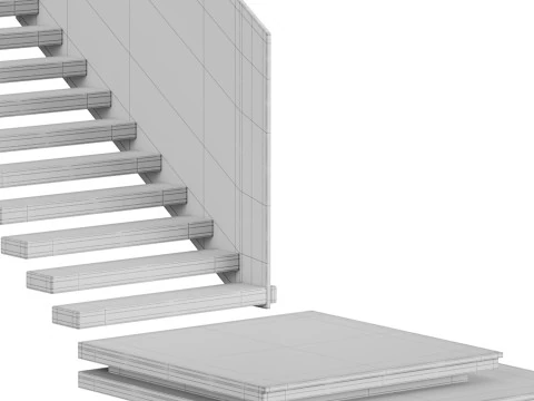 Stairs 3D Model