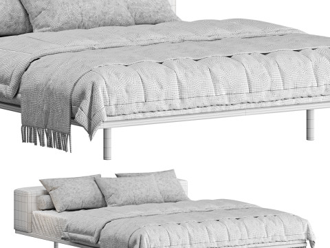 STRICT bed 3D 模型