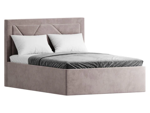 Ł&oacute;żko Siesta Alba beżowe Model 3D