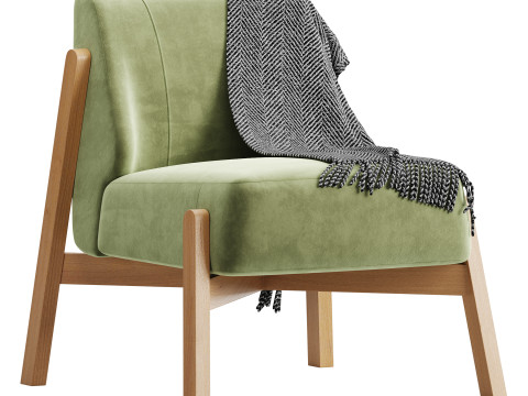 The Hardy armchair 3D Model