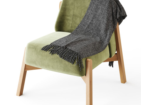 The Hardy armchair 3D Model