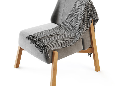 The Hardy armchair 3D Model