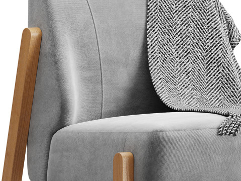 The Hardy armchair 3D Model