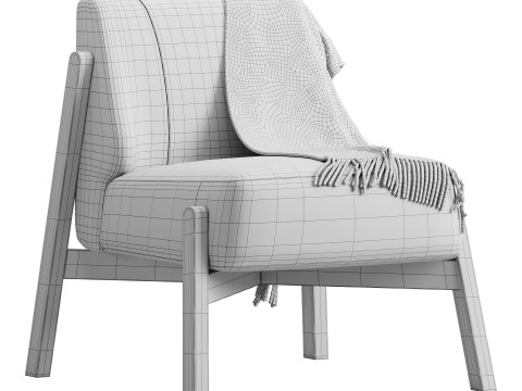 The Hardy armchair 3D Model