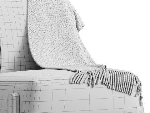 The Hardy armchair 3D Model