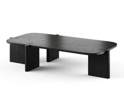 Einzigartiger Couchtisch 3D Modell