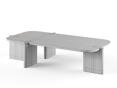 Unique coffe table 3D-Modell
