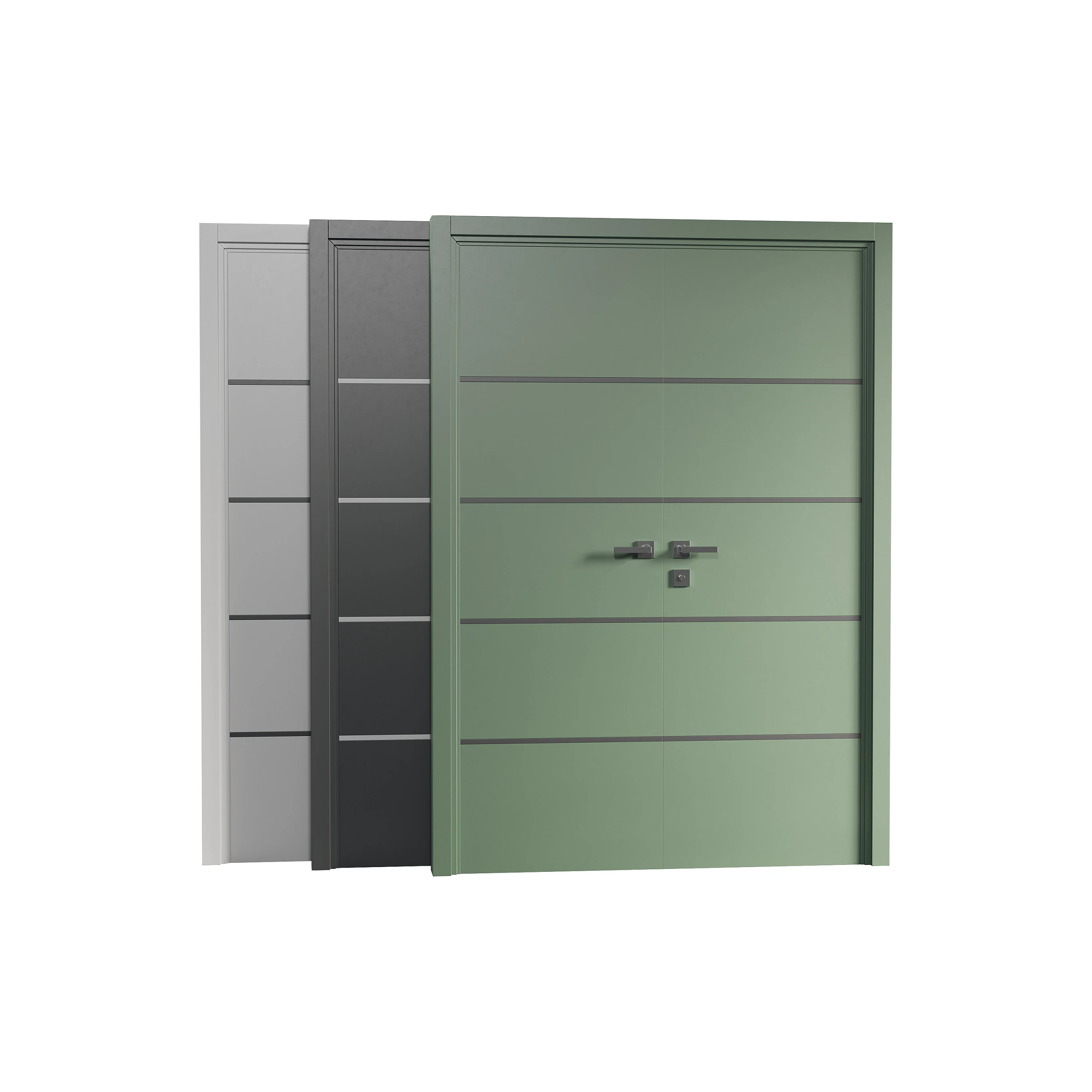 MODERN INTERIOR DOOR 12-1 3D Model .c4d .max .obj .3ds .fbx .stl .blend 