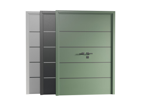 MODERN INTERIOR DOOR 12-1 Modelo 3D