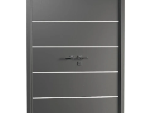 MODERN INTERIOR DOOR 12-1 3D Model