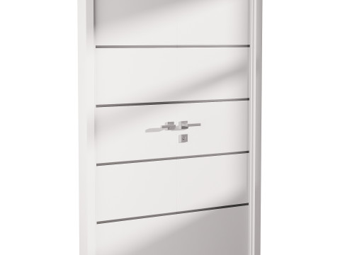 MODERN INTERIOR DOOR 12-1 3D Model