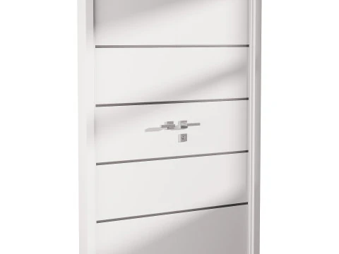 MODERN INTERIOR DOOR 12-1 3D Model