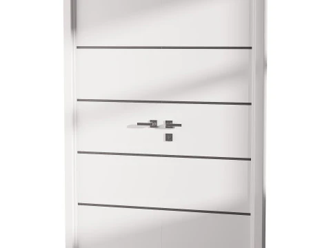 MODERN INTERIOR DOOR 12-1 3D Model