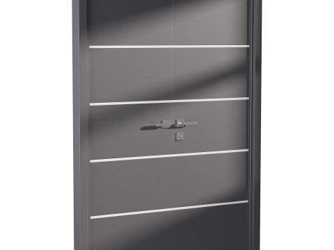 MODERN INTERIOR DOOR 12-1 3D Model