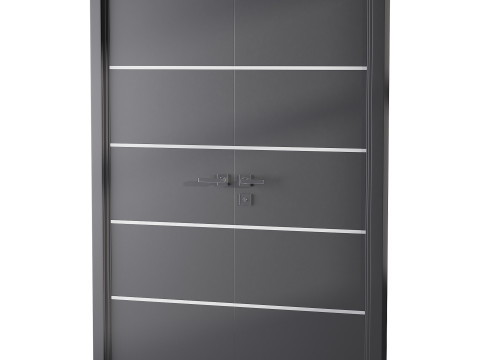 MODERN INTERIOR DOOR 12-1 3D Model