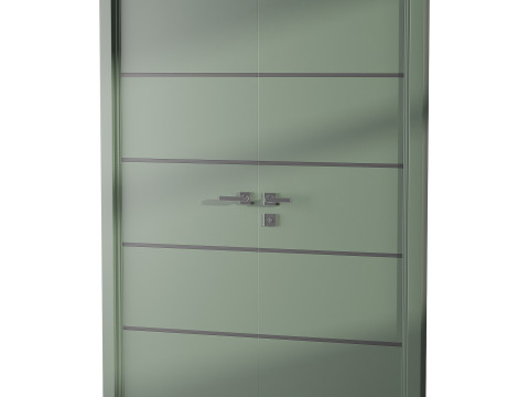 MODERN INTERIOR DOOR 12-1 3D Model