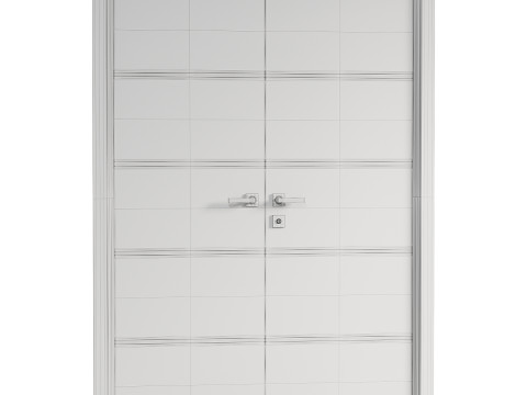 MODERN INTERIOR DOOR 12-1 3D Model