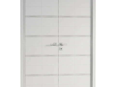 MODERN INTERIOR DOOR 12-1 3D Model