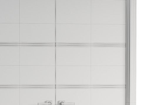 MODERN INTERIOR DOOR 12-1 3D Model