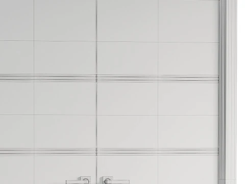 MODERN INTERIOR DOOR 12-1 3D Model