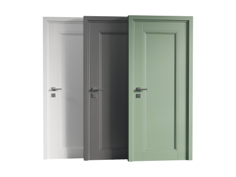MODERN INTERIOR DOOR 13 Modelo 3D