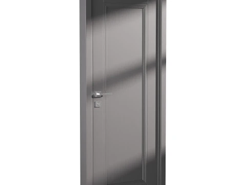 PORTA INTERNA MODERNA 13 Modello 3D