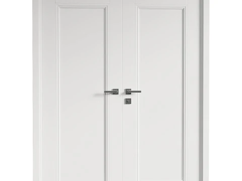 Modern Interior Door 13-2 3D Model